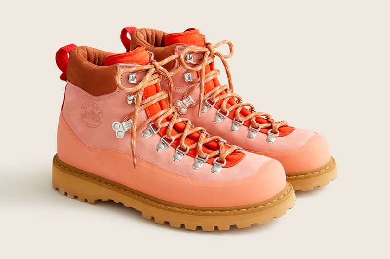 Diemme x J. Crew Launch Exclusive Hiking Boot Unique Retailer Specialty Footwear Italy Appalachain Trail Mountains