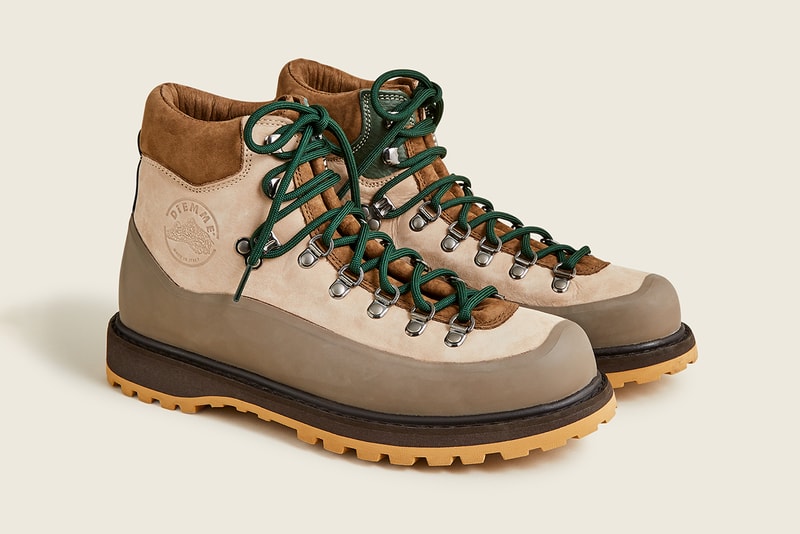 Diemme x J. Crew Launch Exclusive Hiking Boot Unique Retailer Specialty Footwear Italy Appalachain Trail Mountains