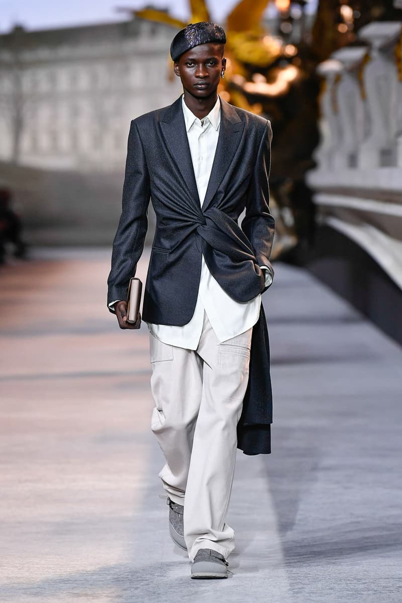 Dior Winter 2022-2023 Christian Dior Birthday Kim Jones Stephen Jones Millinery Hats Lucy Beeden Paris Fashion Week Tailoring