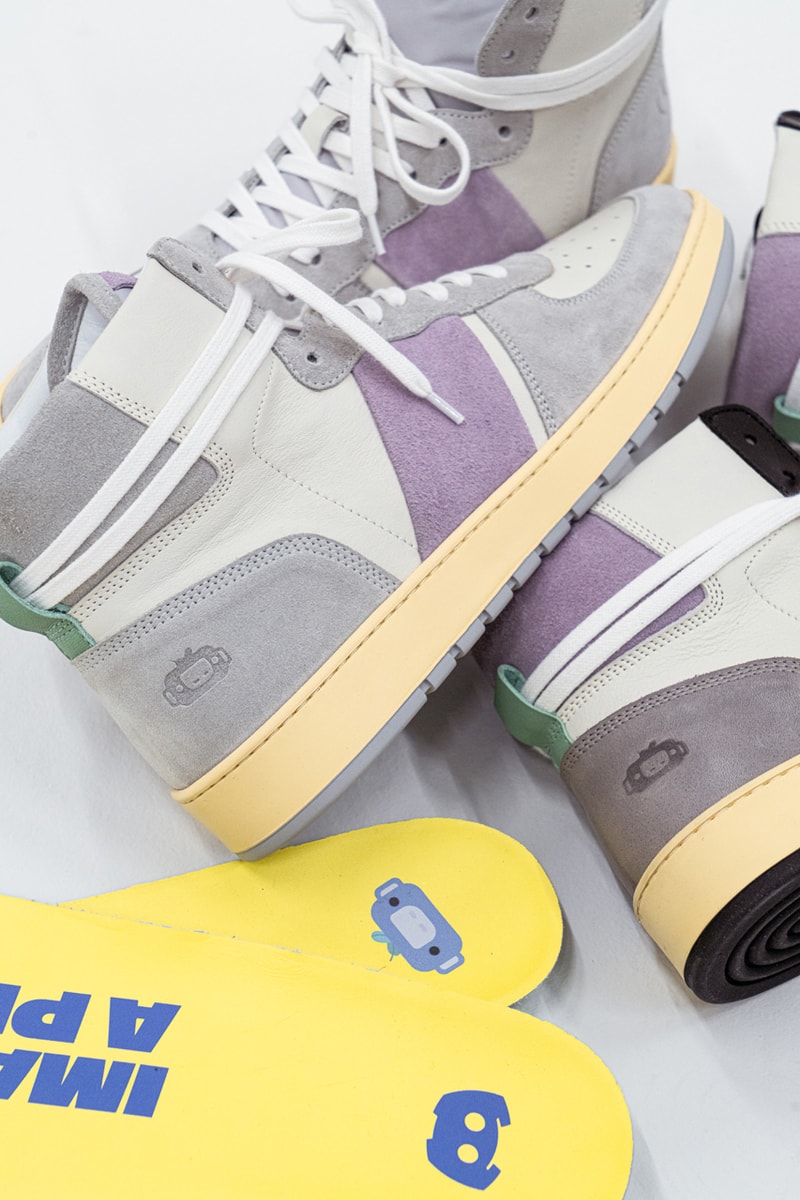Discord x Collegium Destroyer High "Blurple" Emerging Sneaker Brand LA Nick Sismobath Luxury Footwear Collaboration Free Unisex 