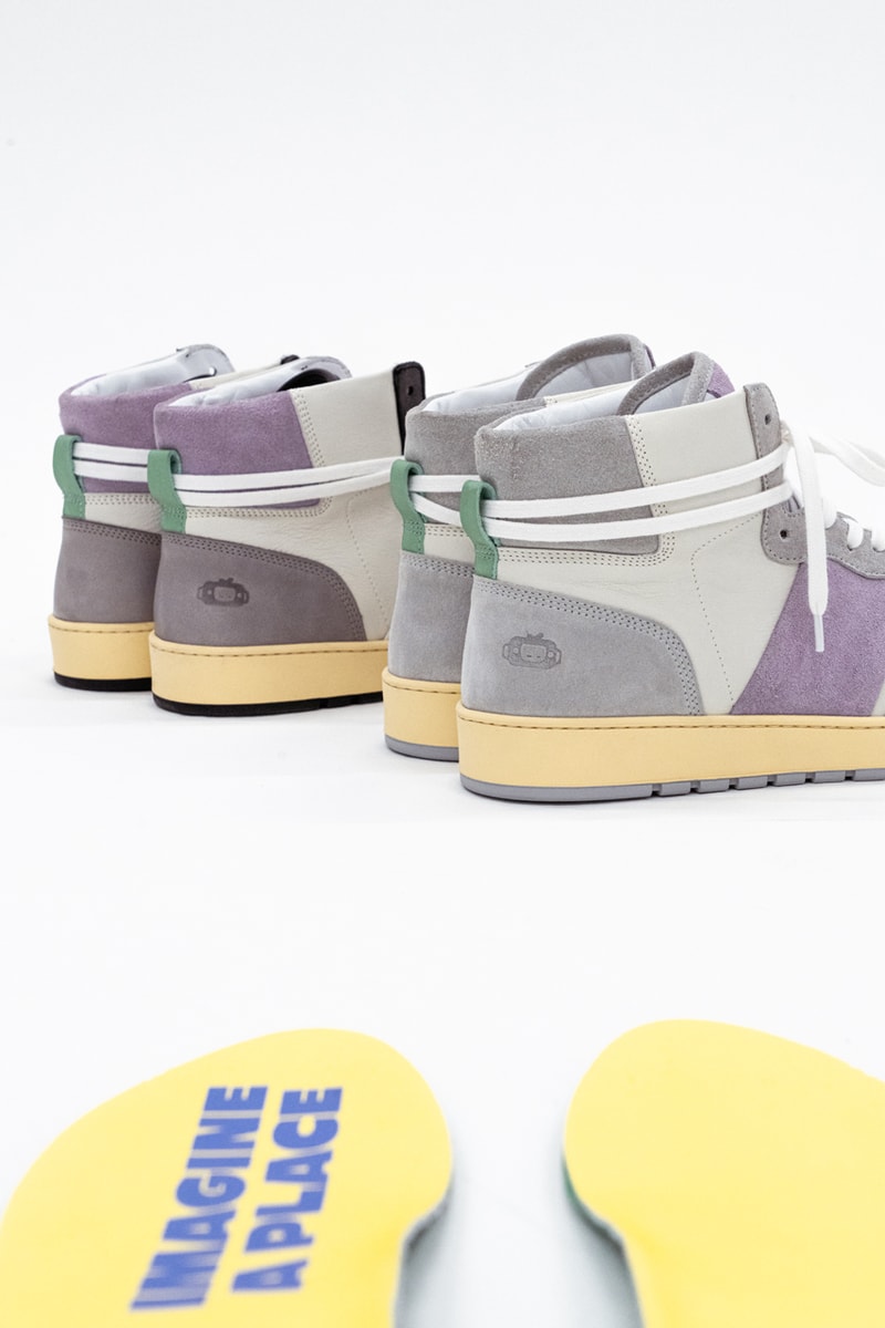 Discord x Collegium Destroyer High "Blurple" Emerging Sneaker Brand LA Nick Sismobath Luxury Footwear Collaboration Free Unisex 