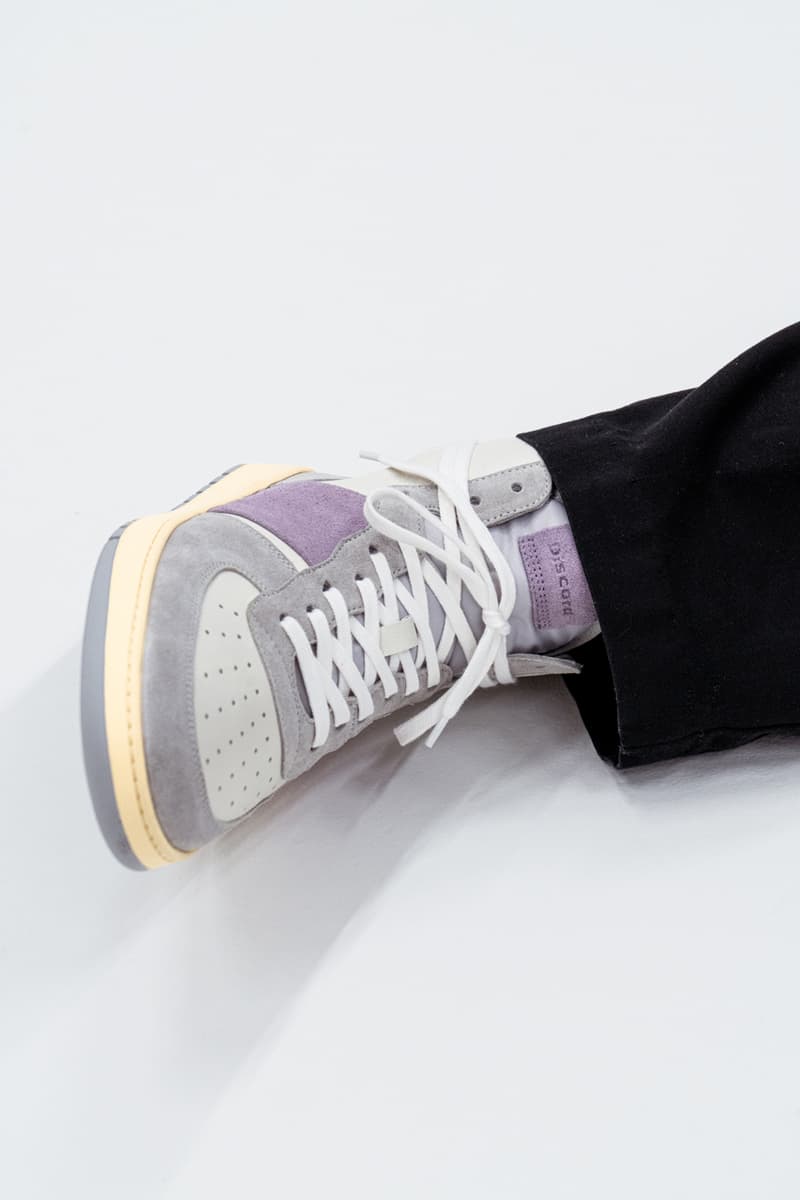 Discord x Collegium Destroyer High "Blurple" Emerging Sneaker Brand LA Nick Sismobath Luxury Footwear Collaboration Free Unisex 