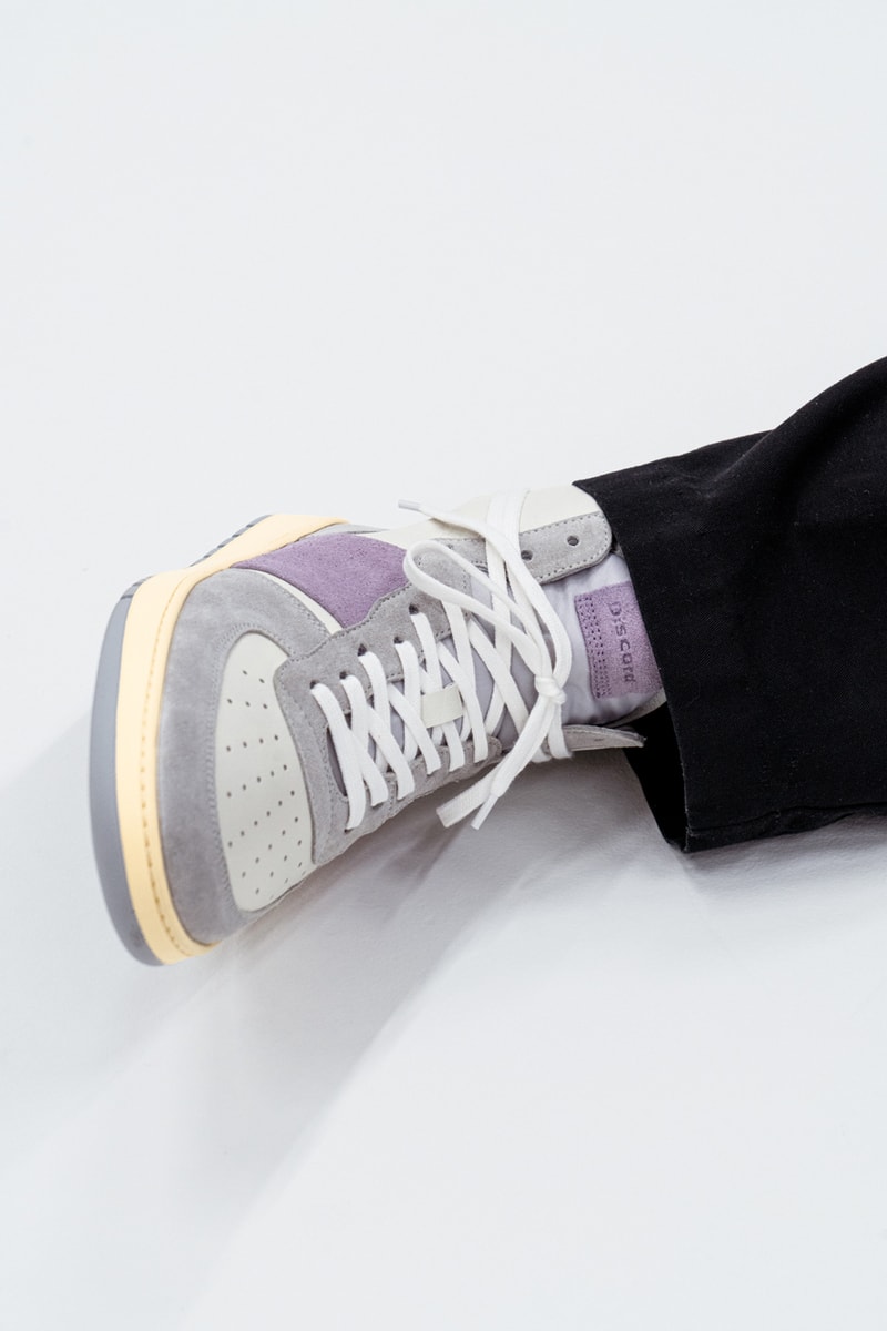 Discord x Collegium Destroyer High "Blurple" Emerging Sneaker Brand LA Nick Sismobath Luxury Footwear Collaboration Free Unisex 