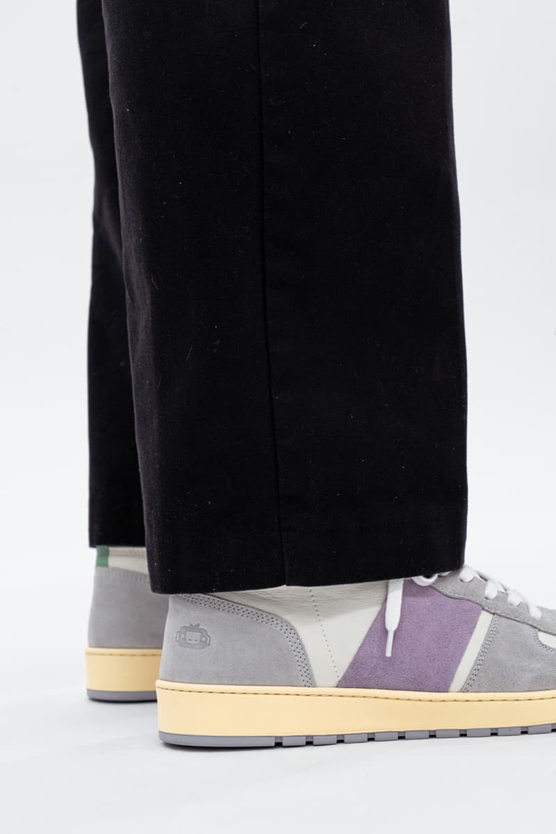 Discord x Collegium Destroyer High "Blurple" Emerging Sneaker Brand LA Nick Sismobath Luxury Footwear Collaboration Free Unisex 