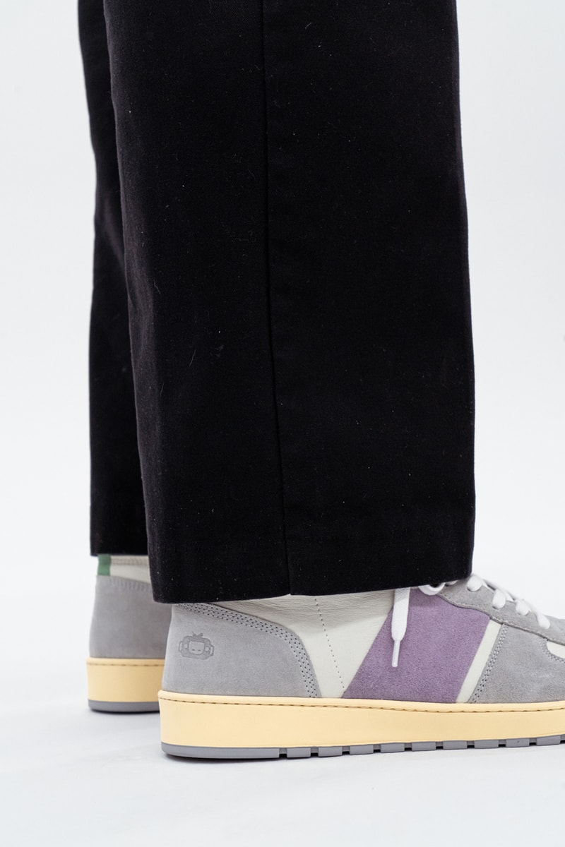 Discord x Collegium Destroyer High "Blurple" Emerging Sneaker Brand LA Nick Sismobath Luxury Footwear Collaboration Free Unisex 