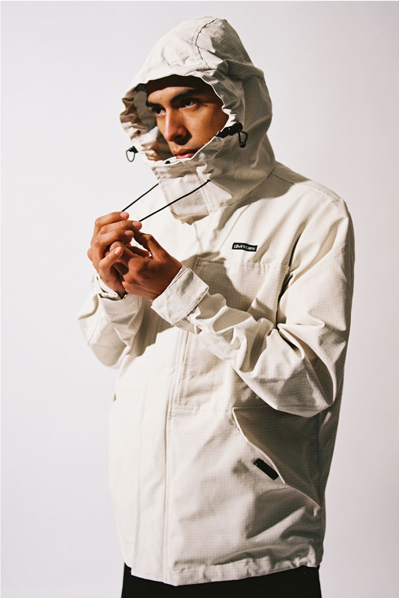 DIVINITIES SS22 Collection Lookbook Release Buy Price Info HBX Spring Summer Logo Pullover Sweatshirts Denim Pants T-shirts Mohair Sweaters Vegan Leather Wallet Los Angeles