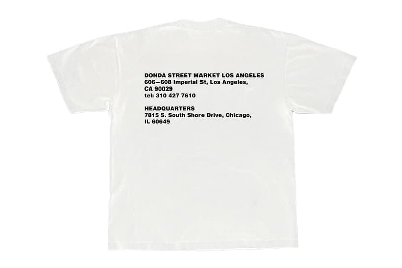 DONDA STREET MARKET T-Shirt Hoodie Release Buy Price Kanye West BLADE