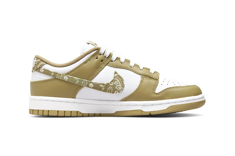 dunk low barley paisley pack orange paisley dh4401 104 dh4401 103 white bandana 2022 release info