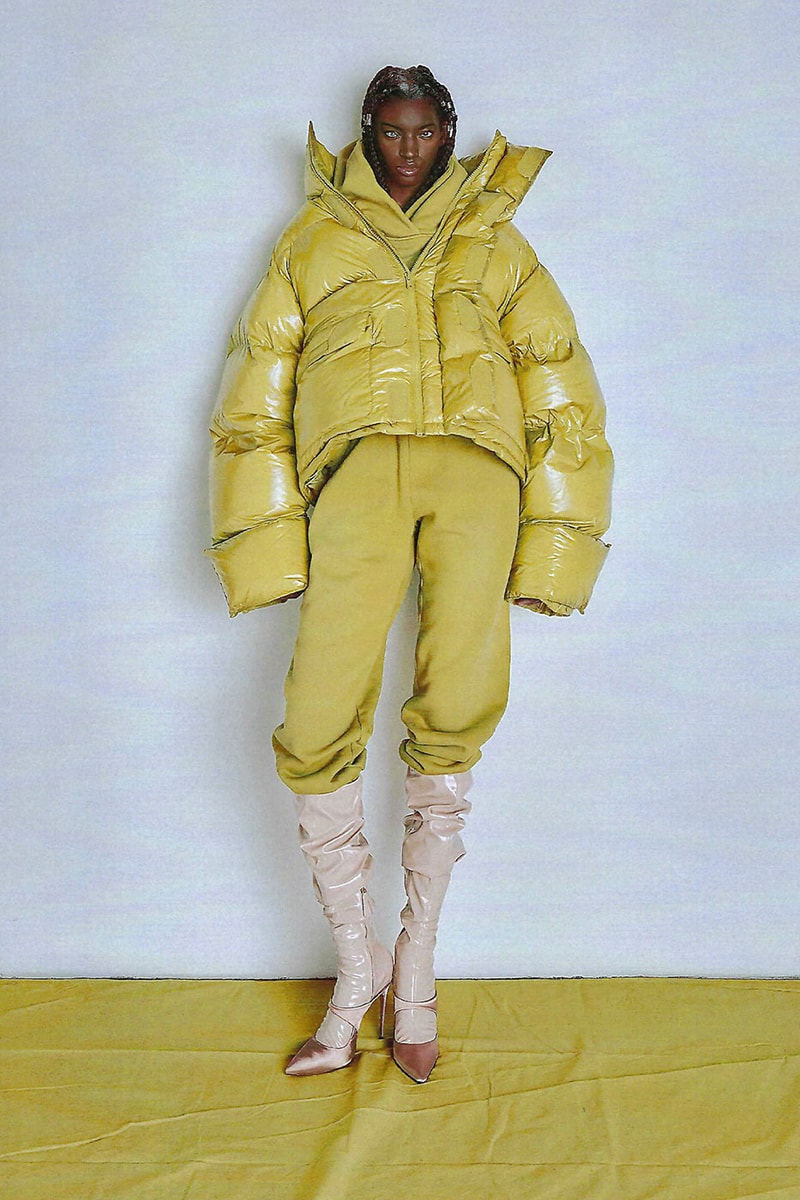 HBX Exclusive: Entire Studios Limited Edition Capsule Collection PFD Puffer PFDV2 Blood Red Ultramarine Blue Bastet Gold Green Sweatsuits Pouch Hoodie Zip Up Hood Crew Neck Brick washed red "Ozone" blue "Sulphur" green/gold Buy Price Info Release