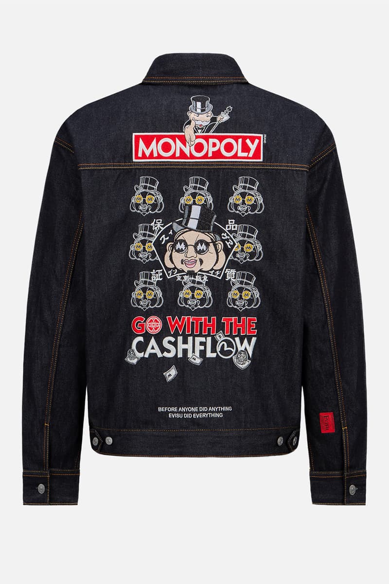 EVISU and MONOPOLY Recreate the Classic Board Game With New Collaboration Series collection items