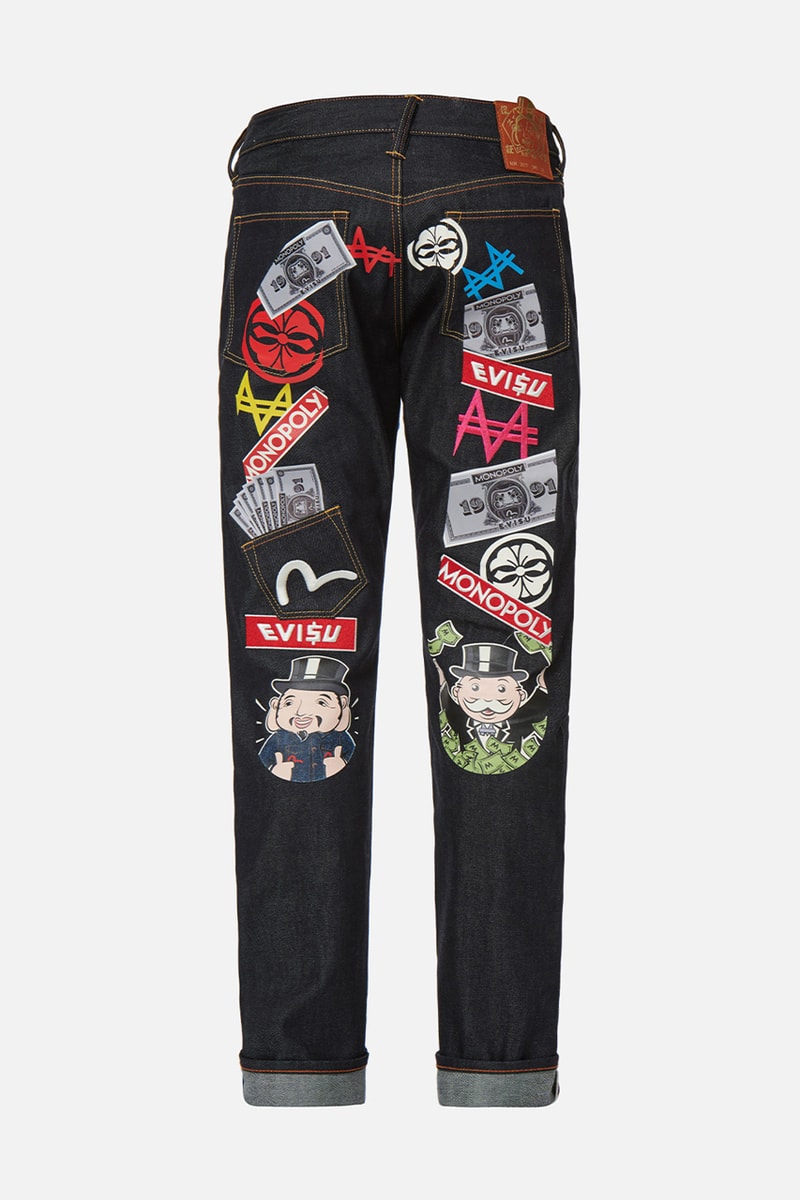 EVISU and MONOPOLY Recreate the Classic Board Game With New Collaboration Series collection items