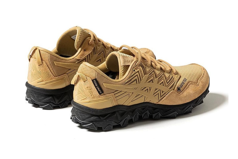 f lagstuf f asics gel fujitrabuco 8 g xt beige black gore tex release date info store list buying guide photos price 