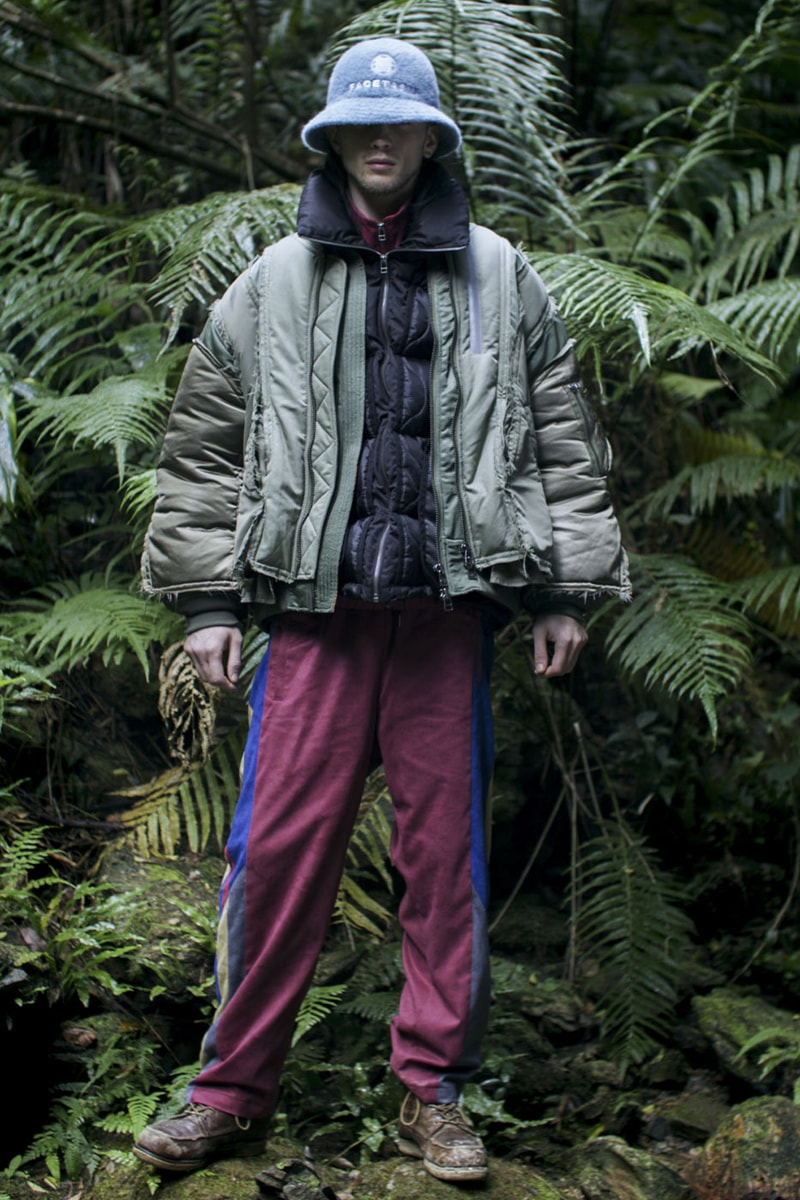 Facetasm FW22 Creates Unconventional Silhouettes With Eccentric Layering lookbook fall winter 2022 collection