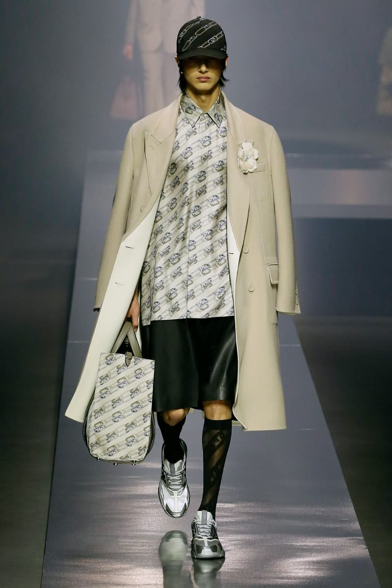 Fendi Redefines the Roaring Twenties in FW22 Collection fall/winter 2022 mens milano milan fashion week mfw silvia venturini fendi