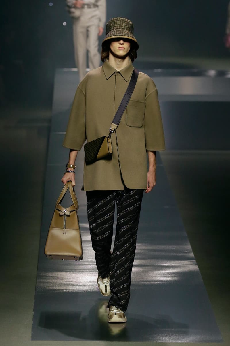 Fendi Redefines the Roaring Twenties in FW22 Collection fall/winter 2022 mens milano milan fashion week mfw silvia venturini fendi