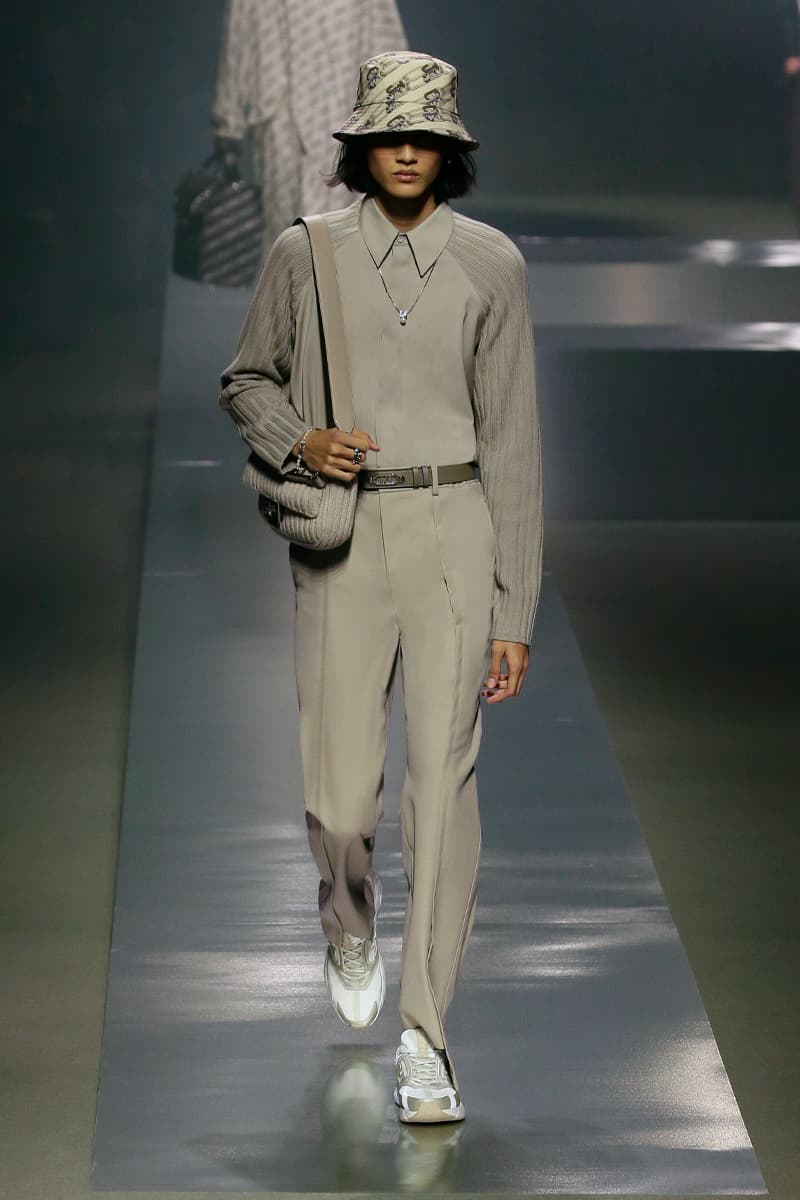 Fendi Redefines the Roaring Twenties in FW22 Collection fall/winter 2022 mens milano milan fashion week mfw silvia venturini fendi