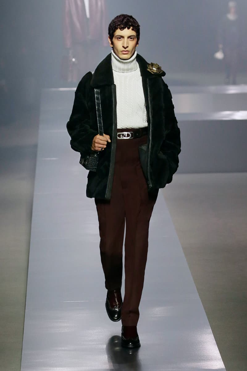 Fendi Redefines the Roaring Twenties in FW22 Collection fall/winter 2022 mens milano milan fashion week mfw silvia venturini fendi