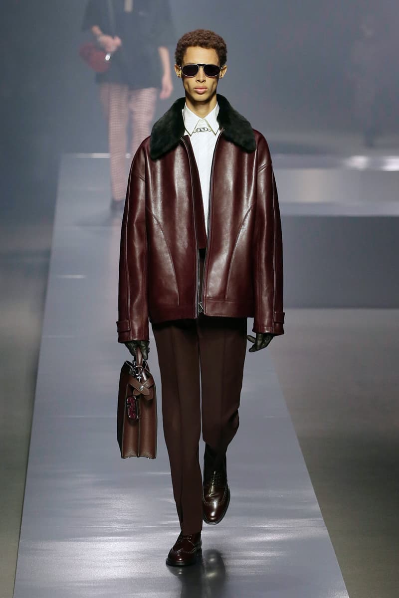 Fendi Redefines the Roaring Twenties in FW22 Collection fall/winter 2022 mens milano milan fashion week mfw silvia venturini fendi