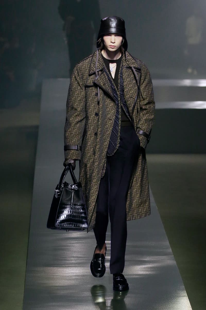 Fendi Redefines the Roaring Twenties in FW22 Collection fall/winter 2022 mens milano milan fashion week mfw silvia venturini fendi