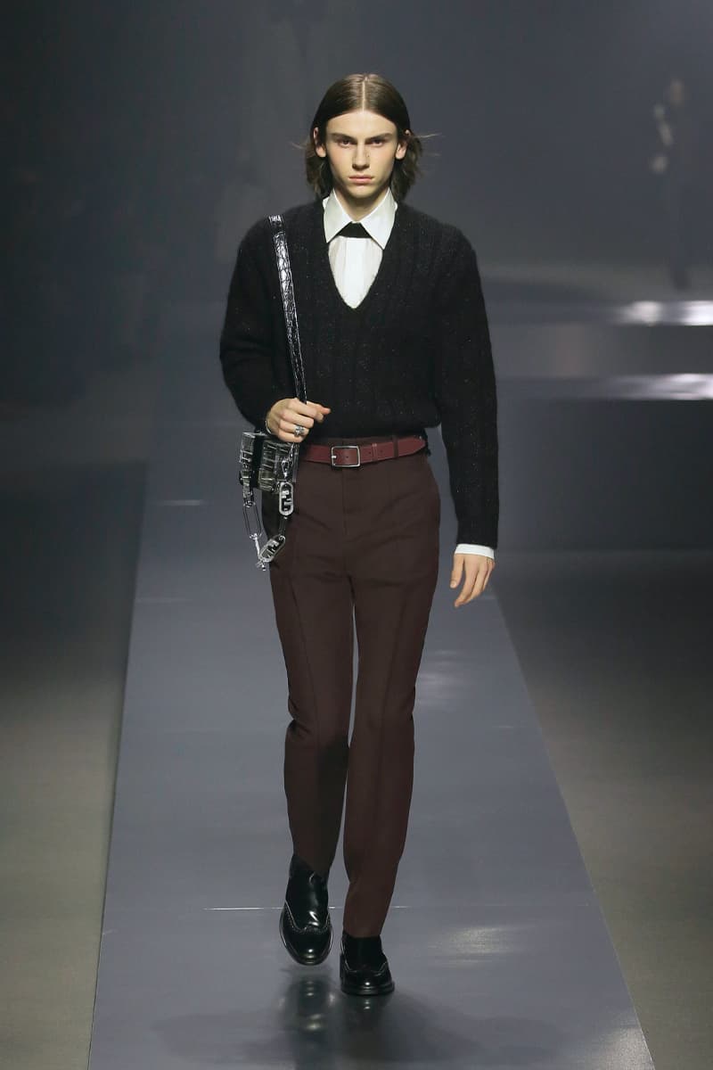 Fendi Redefines the Roaring Twenties in FW22 Collection fall/winter 2022 mens milano milan fashion week mfw silvia venturini fendi