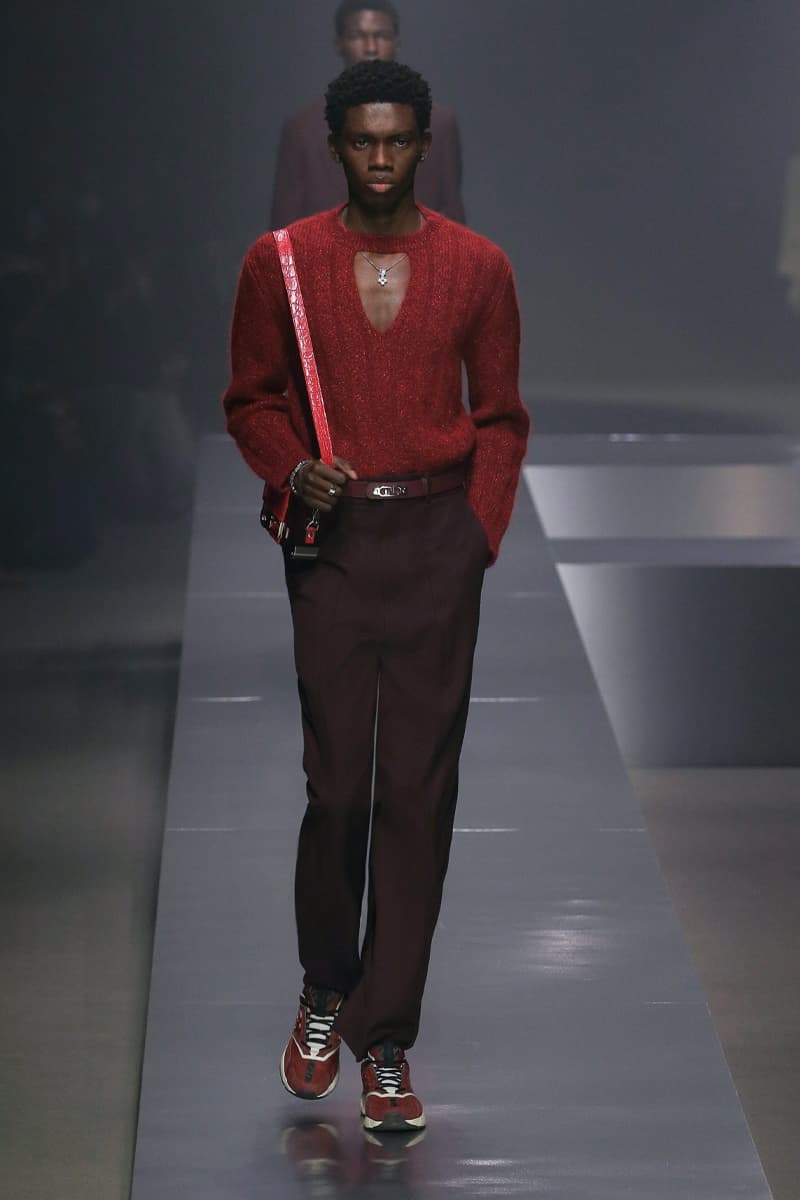 Fendi Redefines the Roaring Twenties in FW22 Collection fall/winter 2022 mens milano milan fashion week mfw silvia venturini fendi