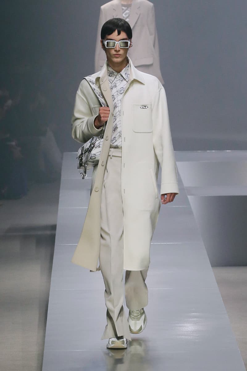 Fendi Redefines the Roaring Twenties in FW22 Collection fall/winter 2022 mens milano milan fashion week mfw silvia venturini fendi