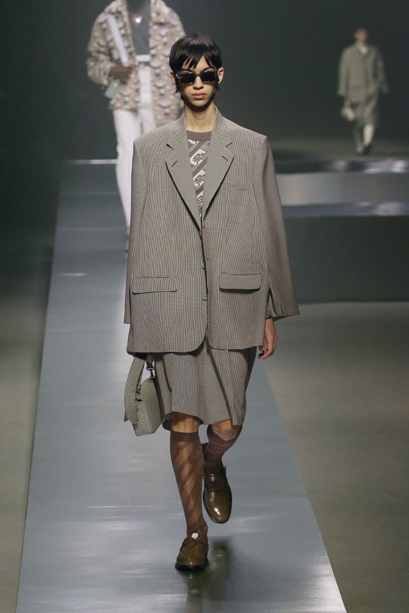 Fendi Redefines the Roaring Twenties in FW22 Collection fall/winter 2022 mens milano milan fashion week mfw silvia venturini fendi