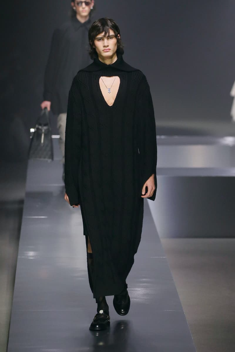 Fendi Redefines the Roaring Twenties in FW22 Collection fall/winter 2022 mens milano milan fashion week mfw silvia venturini fendi