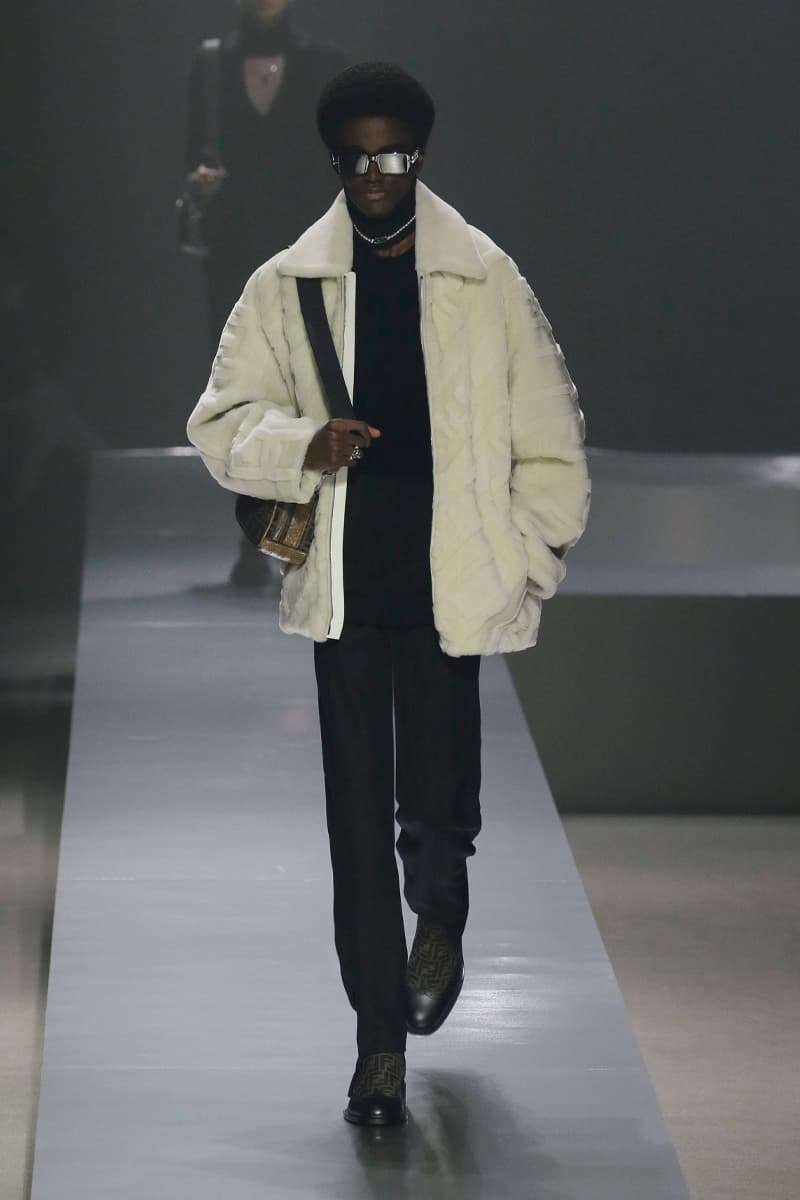 Fendi Redefines the Roaring Twenties in FW22 Collection fall/winter 2022 mens milano milan fashion week mfw silvia venturini fendi