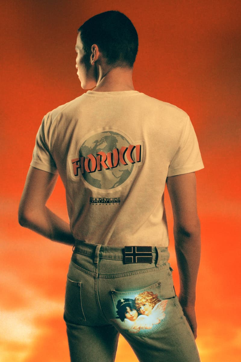 Fiorucci x Napapijri Collection Collaboration Lookbook Exclusive First Look HYPEBEAST Daniel Fletcher
