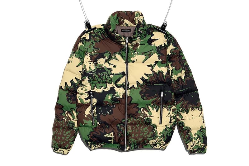 Shop G-Dragon’s Peace Minus One SS22 Spring Summer Drop Live Online Bomber Jacket Puffer Jacket Green Army Camo COUP D’ETAT Gee Eun Kpop BIGBANG Peace Sign Motif Baseball Cap 