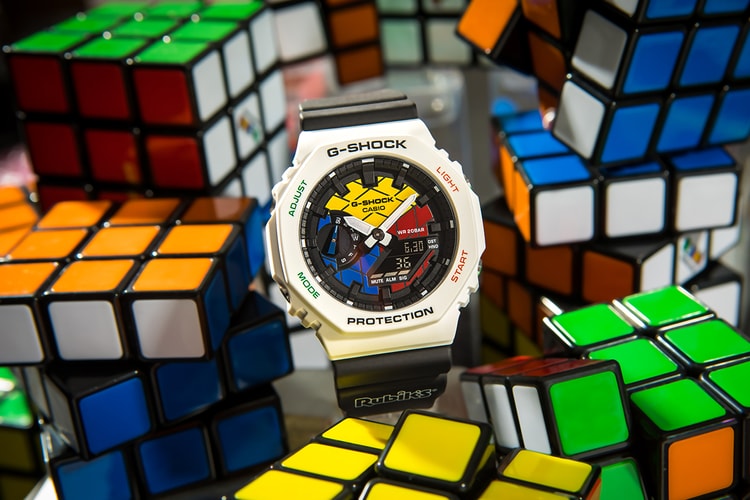 G-SHOCK Collaborates With Rubik's Cube For GA-2100 Limited Edition