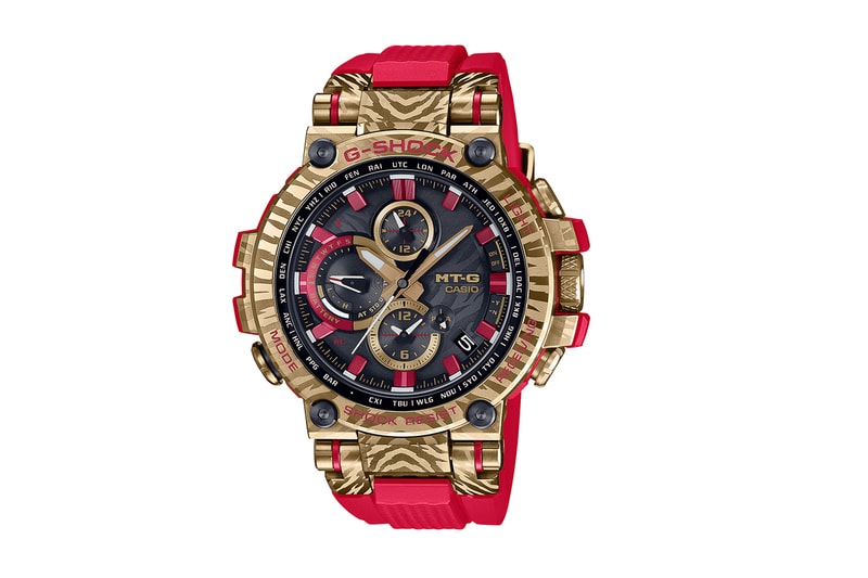 G-SHOCK Celebrates the Forthcoming Year of the Tiger With Limited Edition Gold and Red MTG