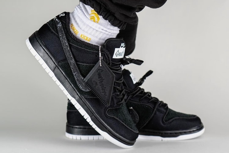 Here's an On-Foot Look at the Gnarhunters x Nike SB Dunk Low