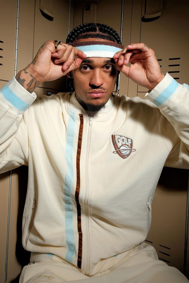 GOLF WANG GOLF CHAMPIONSHIP Collection Release Buy Price Info Letterman Jacket Warm Up Pants Basketball Jersey Shorts T-shirts Signet Ring Sweatband