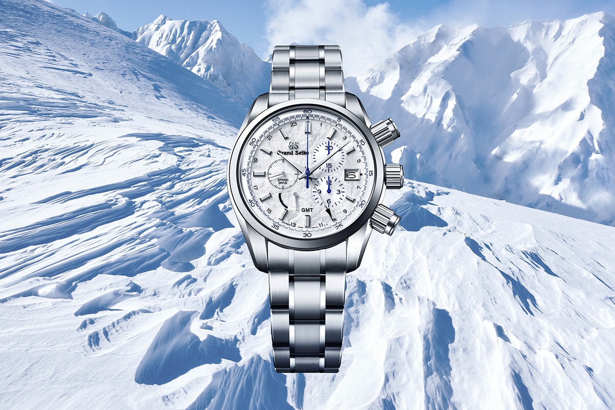 Grand Seiko Marks Anniversaries of GMT and Spring Drive Chronograph With Limited Editions Inspired By Snowscapes