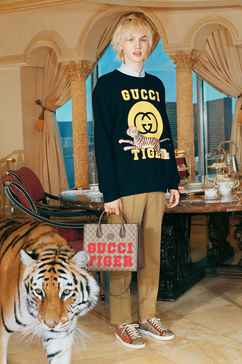 Gucci’s New GUCCI Tiger Collection Celebrates the Year of the Tiger With Flair