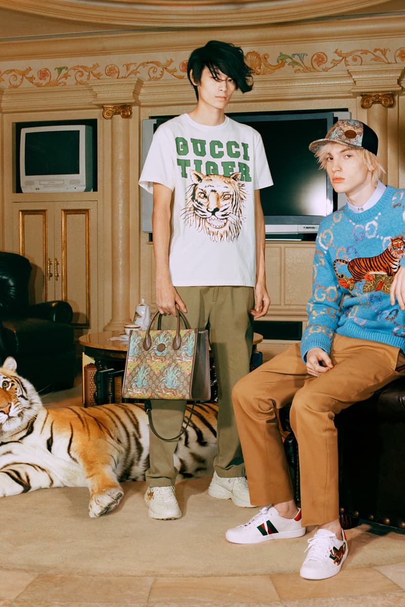 Gucci’s New GUCCI Tiger Collection Celebrates the Year of the Tiger With Flair