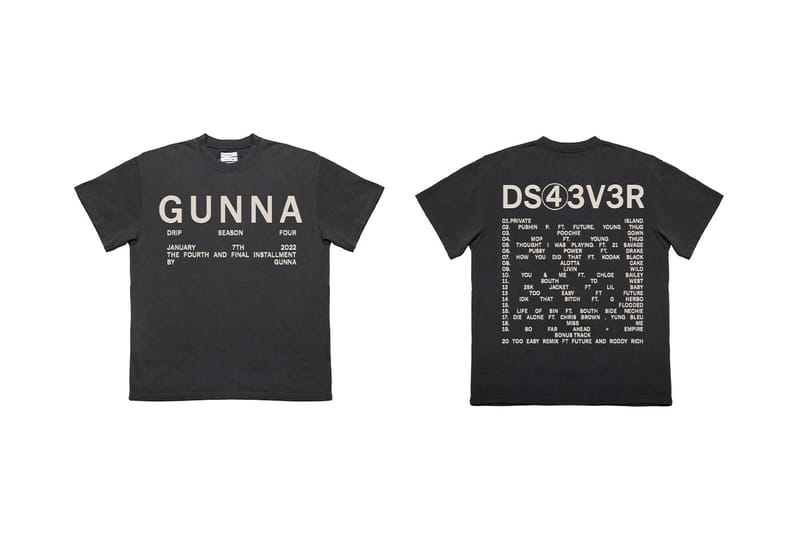 Gunna Drops 'DS4EVER' Merch Collection
