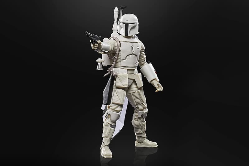 hasbro star wars black series boba fett white prototype armor action figure collectible toy