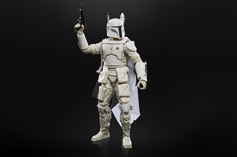 hasbro star wars black series boba fett white prototype armor action figure collectible toy