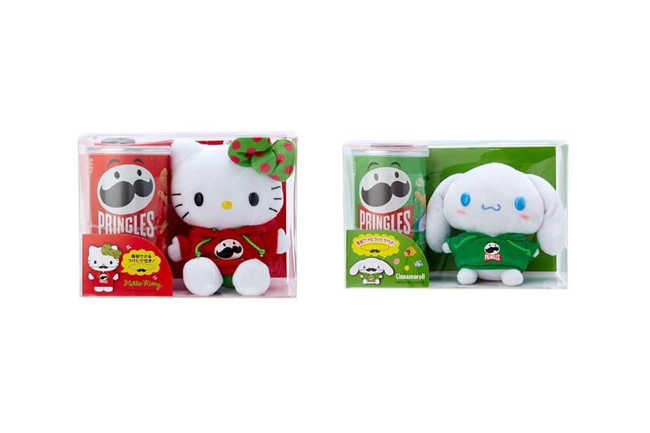Hello Kitty and Pringles Team Up For Limited Edition Merch Collection handbags totes stickers tin pen stands eco-bags petit towels plush toys release info