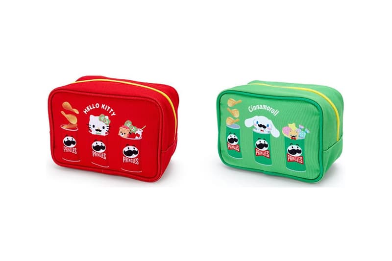 Hello Kitty and Pringles Team Up For Limited Edition Merch Collection handbags totes stickers tin pen stands eco-bags petit towels plush toys release info