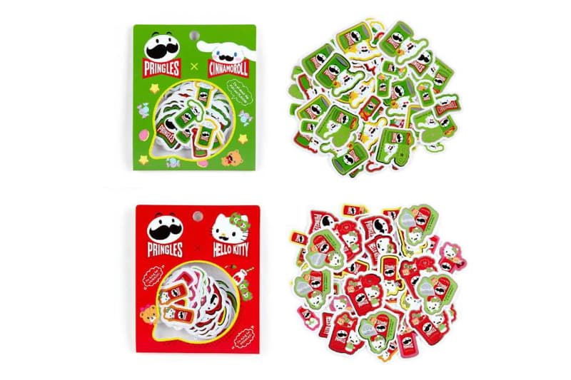 Hello Kitty and Pringles Team Up For Limited Edition Merch Collection handbags totes stickers tin pen stands eco-bags petit towels plush toys release info