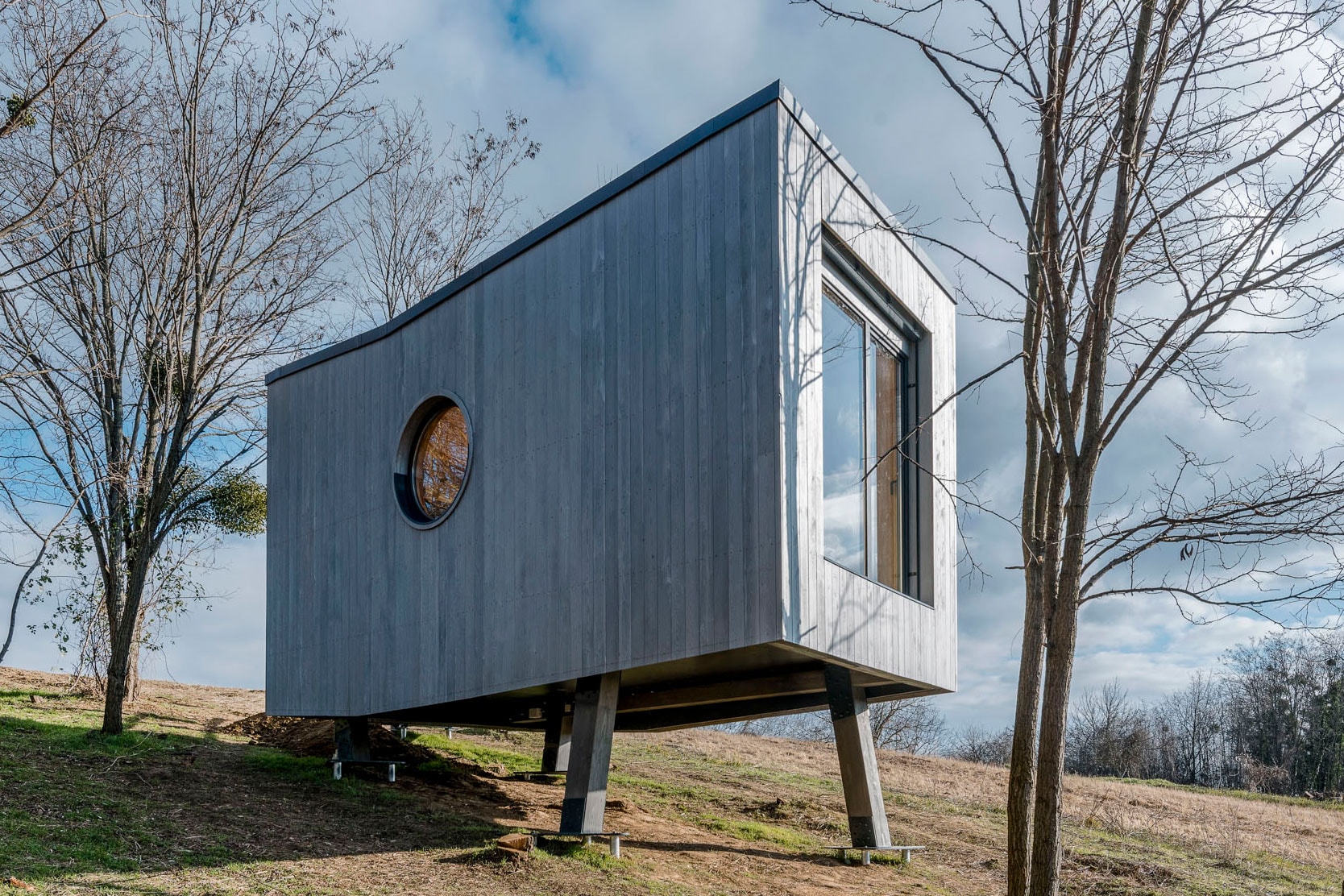 Hello Wood Studio Wauhaus Cabin info Zala County Hills Hungary  Architecture cabins 