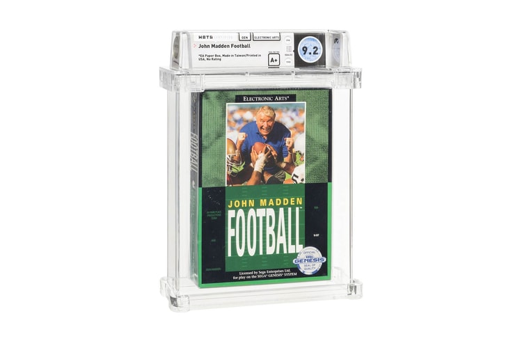 This Copy of 1990 'John Madden Football' for the SEGA Genesis Is Selling for $66,000 USD