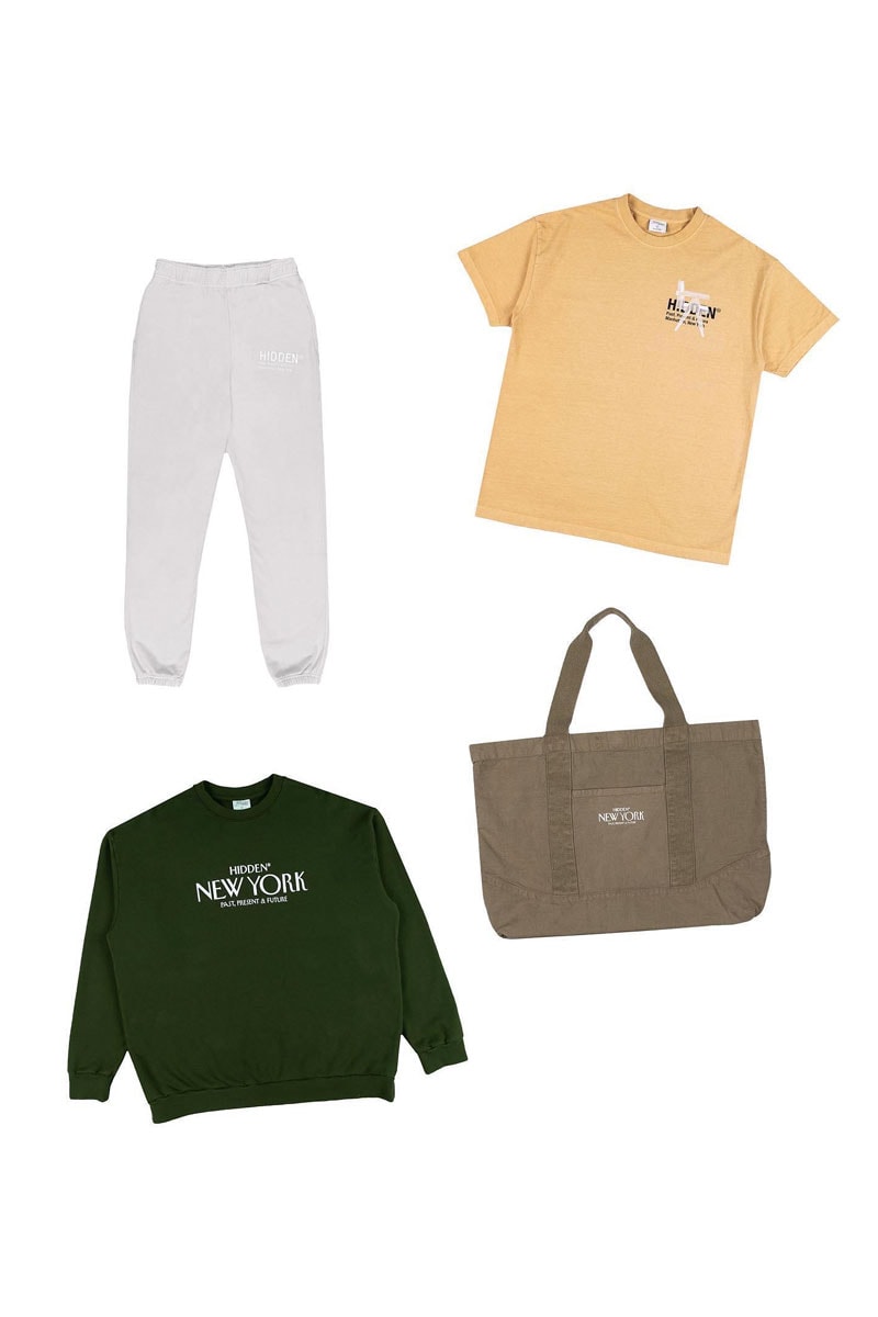 HIDDEN.NY Releases Expansive Range of Apparel and Accessories plant holder ice tray tote denim joggers knit hoodies logo cap release info news