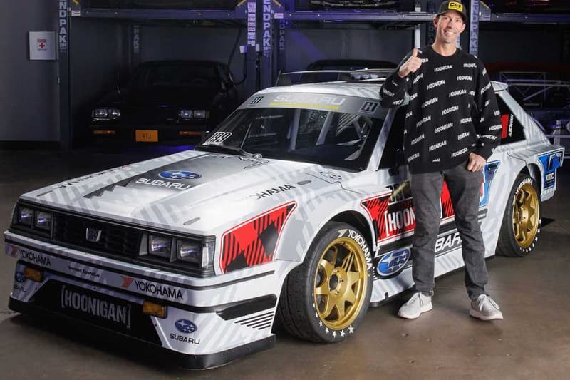 hoonigan gymkhana travis pastrana racing driving 1983 subaru gl wagon 900 horsepower tuning