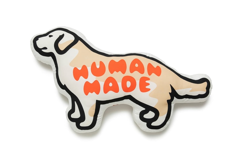 HUMAN MADE Introduces DOG character socks mugs cushions loose knit sweater bulldog golden retriever vintage Capsule Collection 