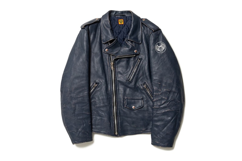 HUMAN MADE PAST MADE launch 23rd season future is in the past leather rider 2022 year of the tiger cowhide leather vintage 